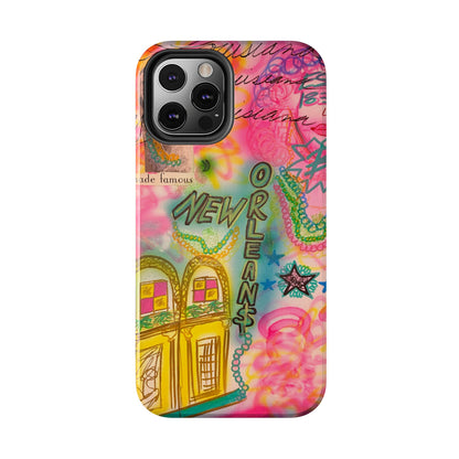 "new orleans, la" airbrush iPhone case
