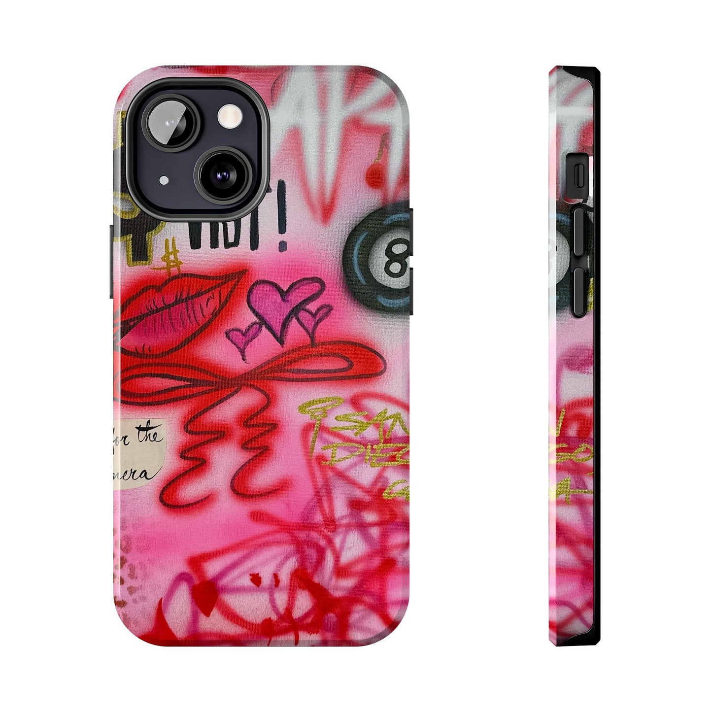 "IT girl" airbrush iPhone case