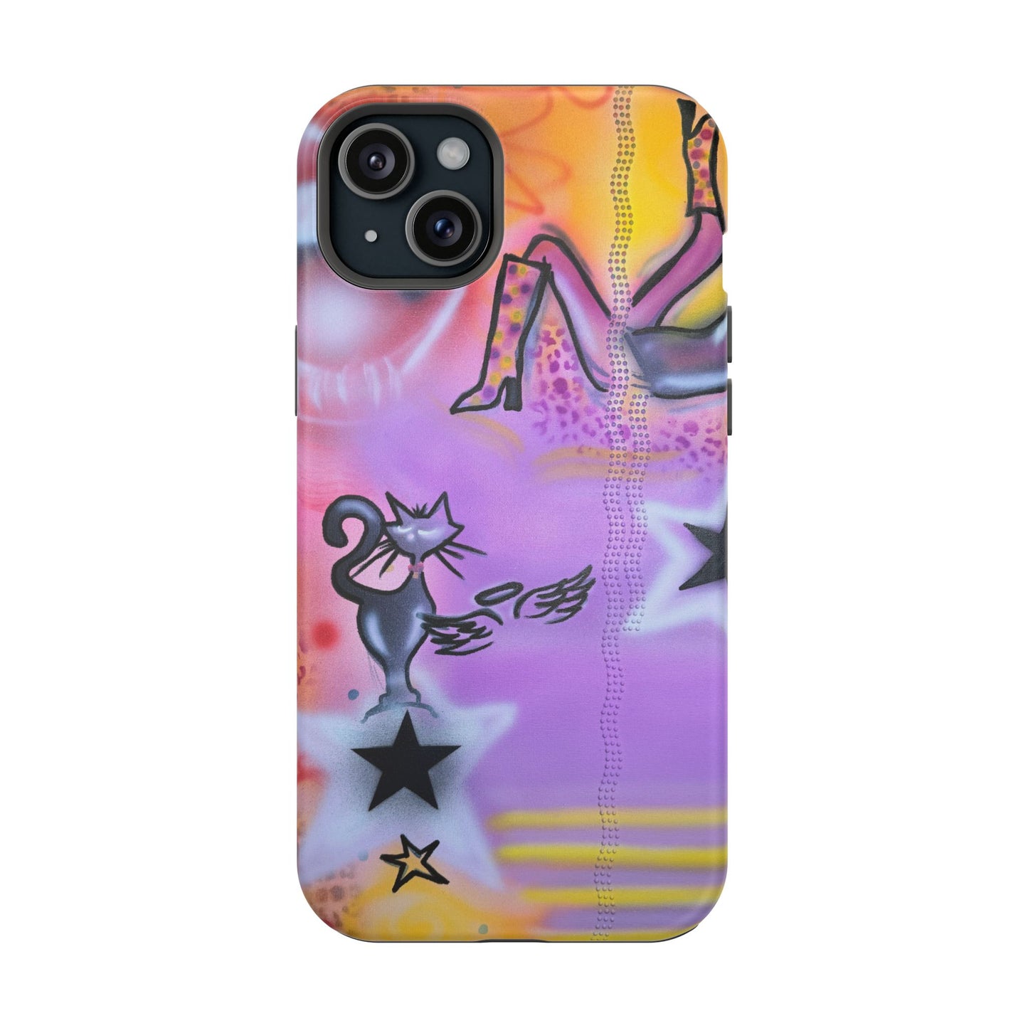 MagSafe @mayacain airbrush iPhone case