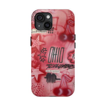 "columbus, ohio" airbrush iPhone case