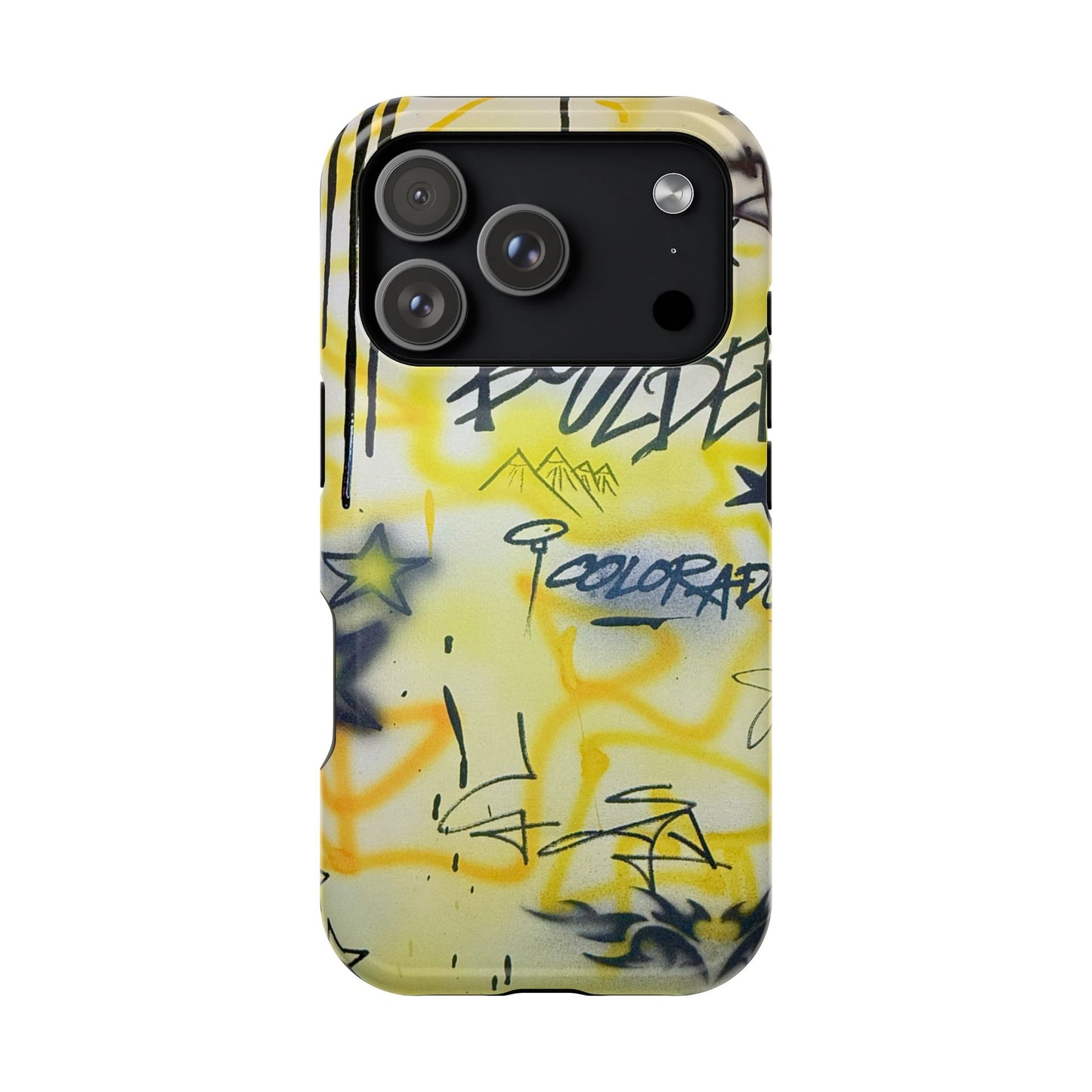 MagSafe "boulder" airbrush iPhone case