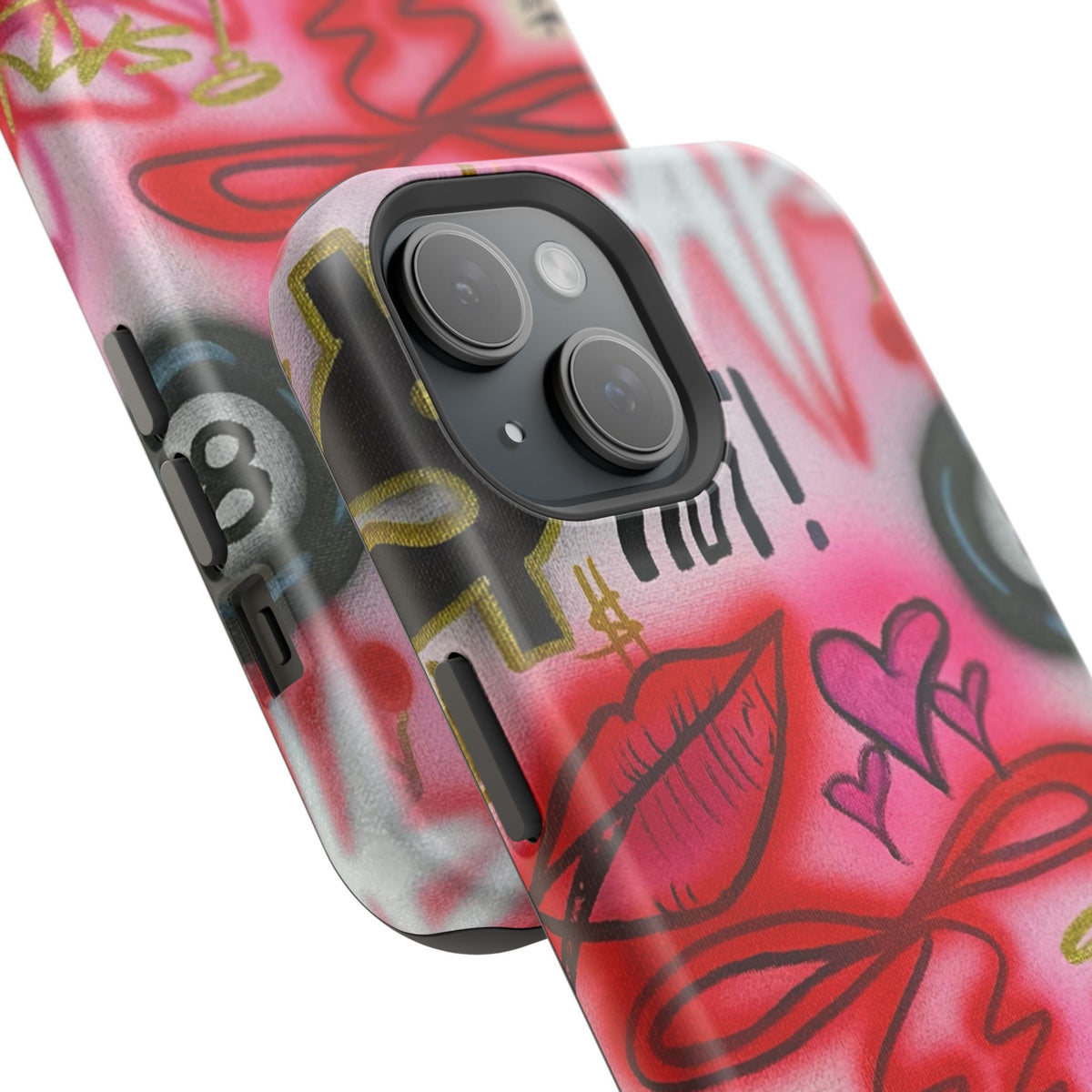 MagSafe "IT girl" airbrush iPhone case