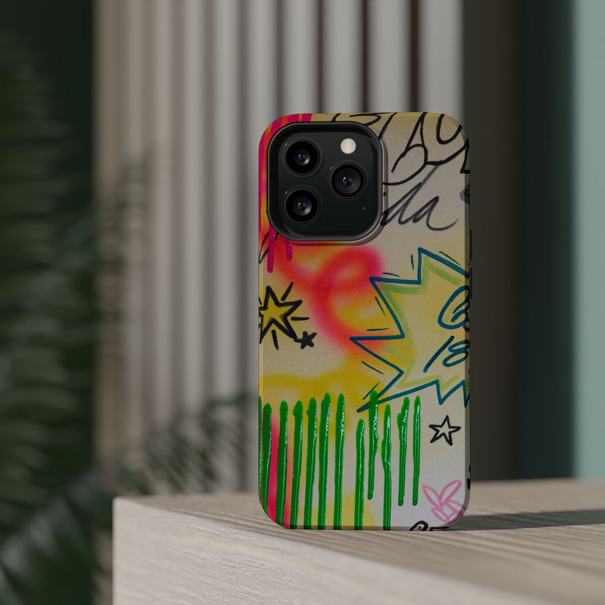 MagSafe "ferocious florida" airbrush iPhone case