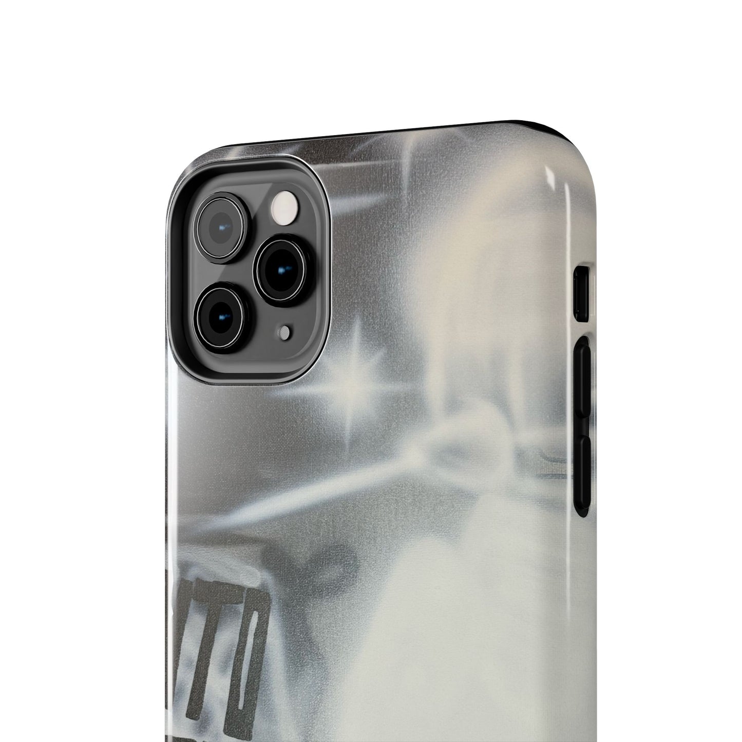 "into the night" airbrush iPhone case