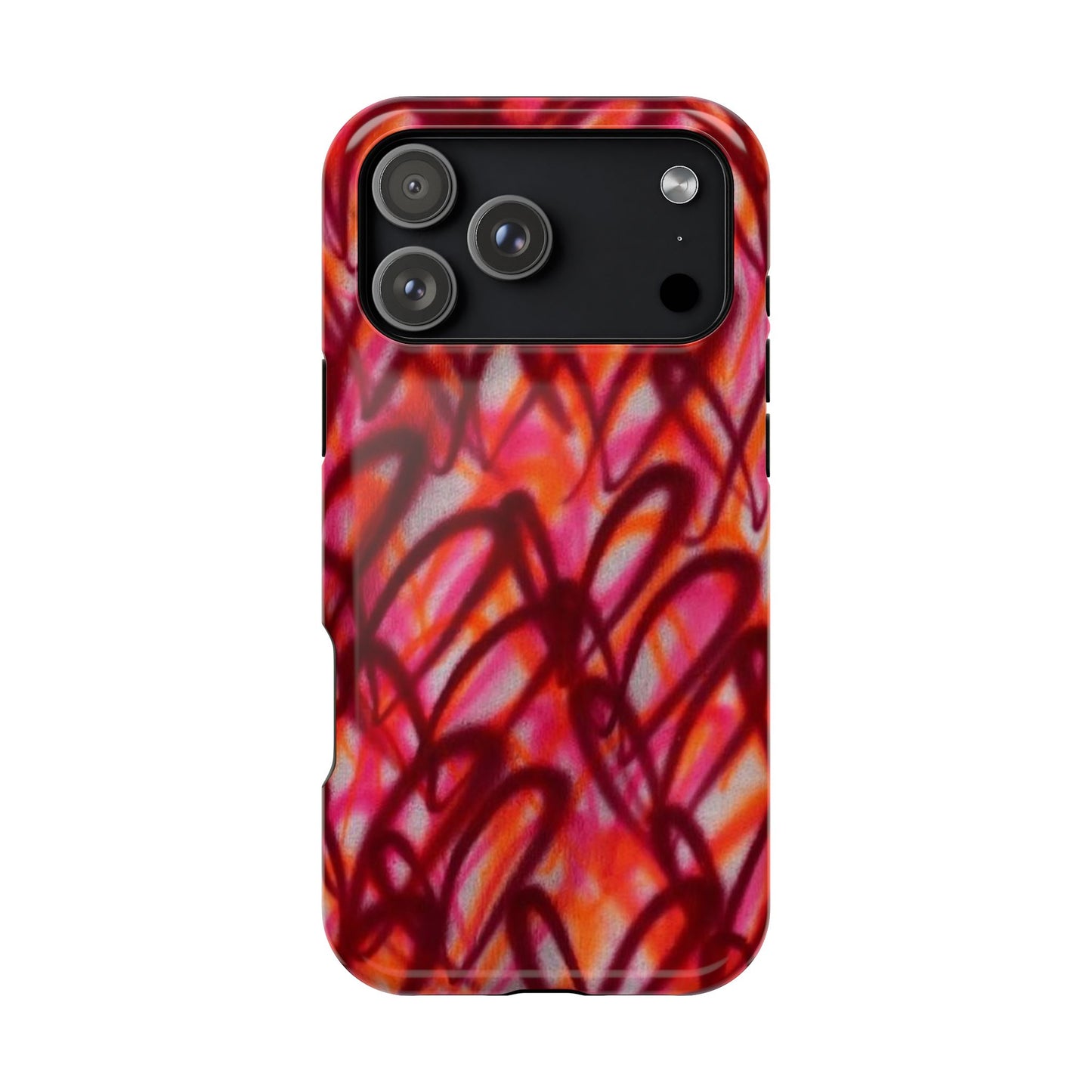 MagSafe „Graffiti Love“ Airbrush iPhone Hülle