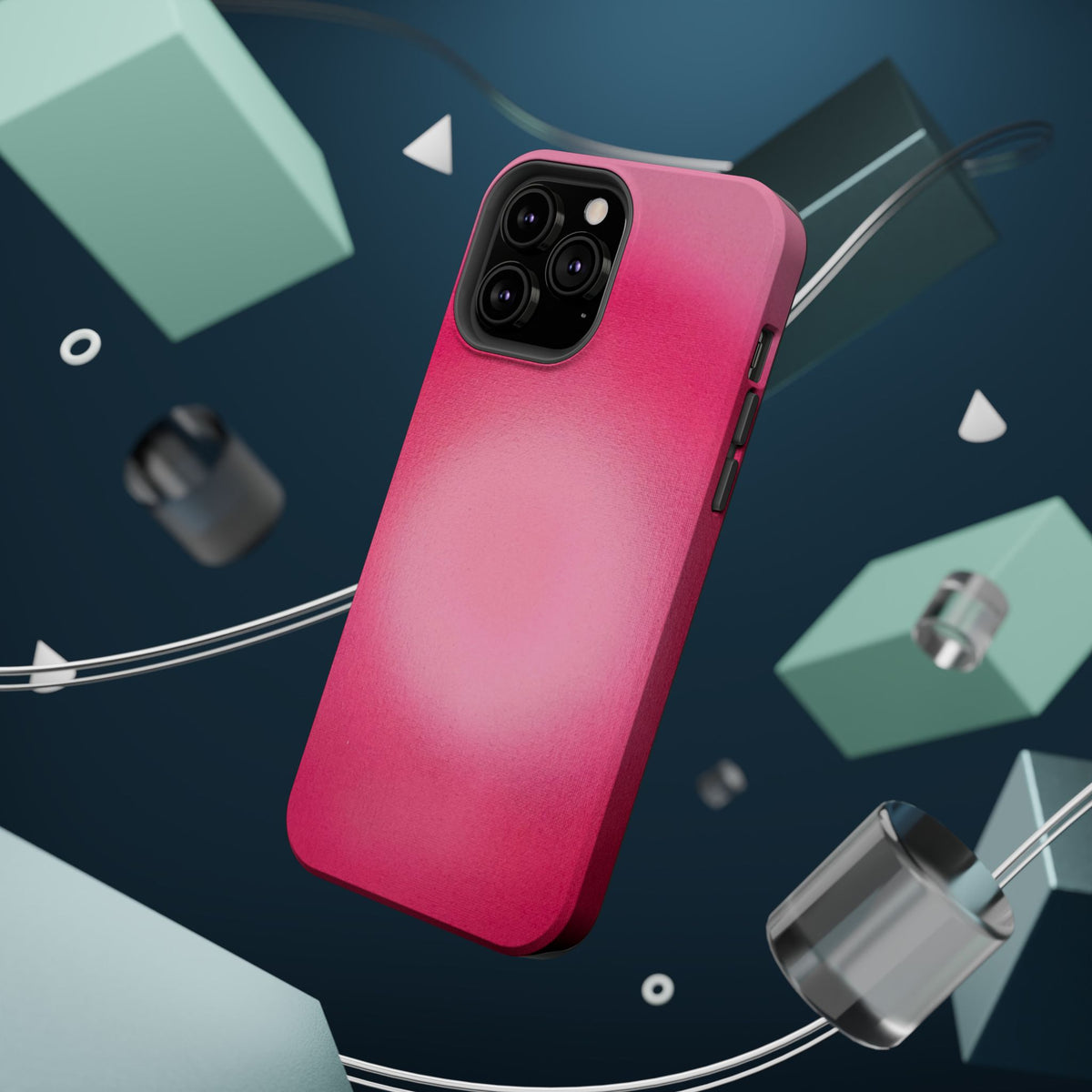 MagSafe "pinkberry" airbrush iPhone case