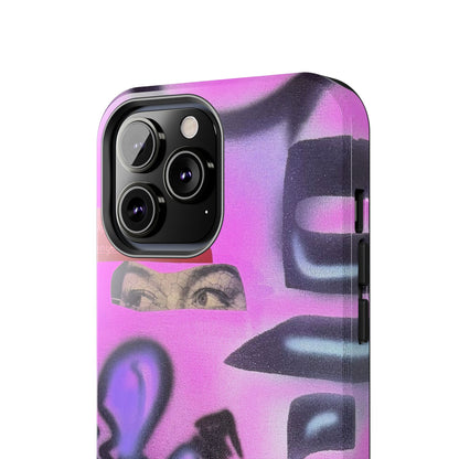 "Lila Prinzessin" Airbrush iPhone Hülle