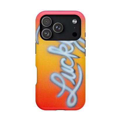 MagSafe "lucky" airbrush iPhone case
