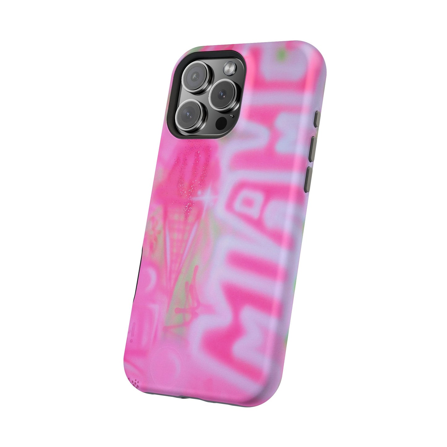 MagSafe "sunset sorbet" airbrush iPhone case