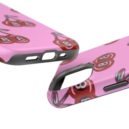 MagSafe "cami cherry pink" Airbrush iPhone Hülle
