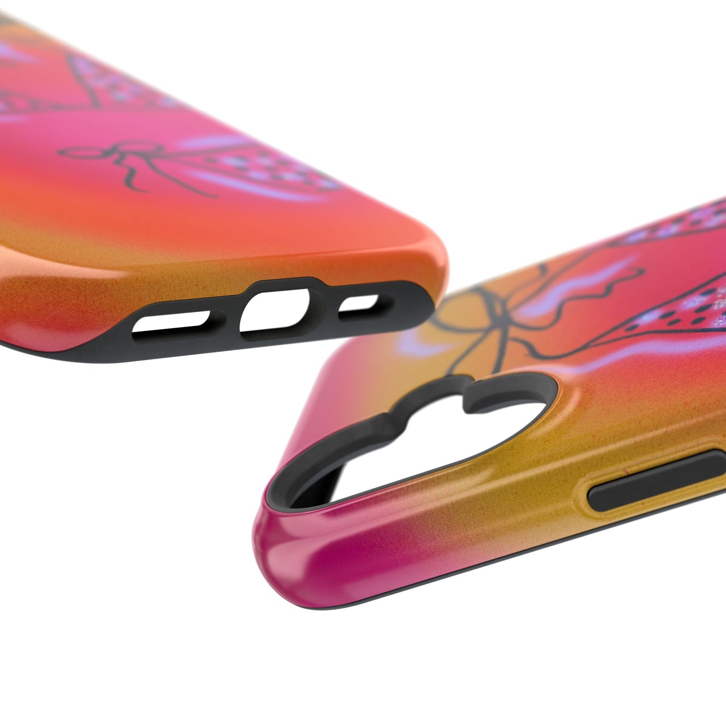 MagSafe "glitter bikini" airbrush iPhone case