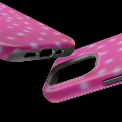 MagSafe "bubblegum polka dot" airbrush iPhone case
