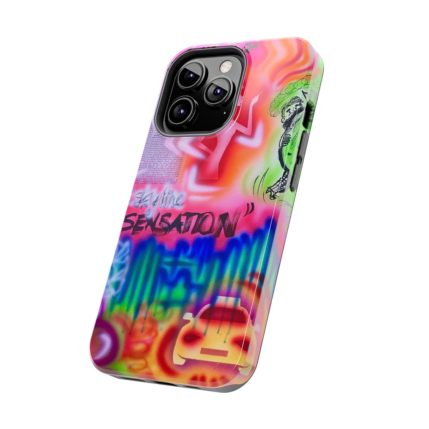 "skyline sensation" airbrush iPhone case
