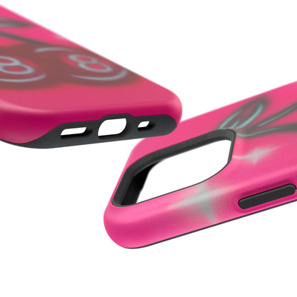 MagSafe "cherry 8ball" airbrush iPhone case