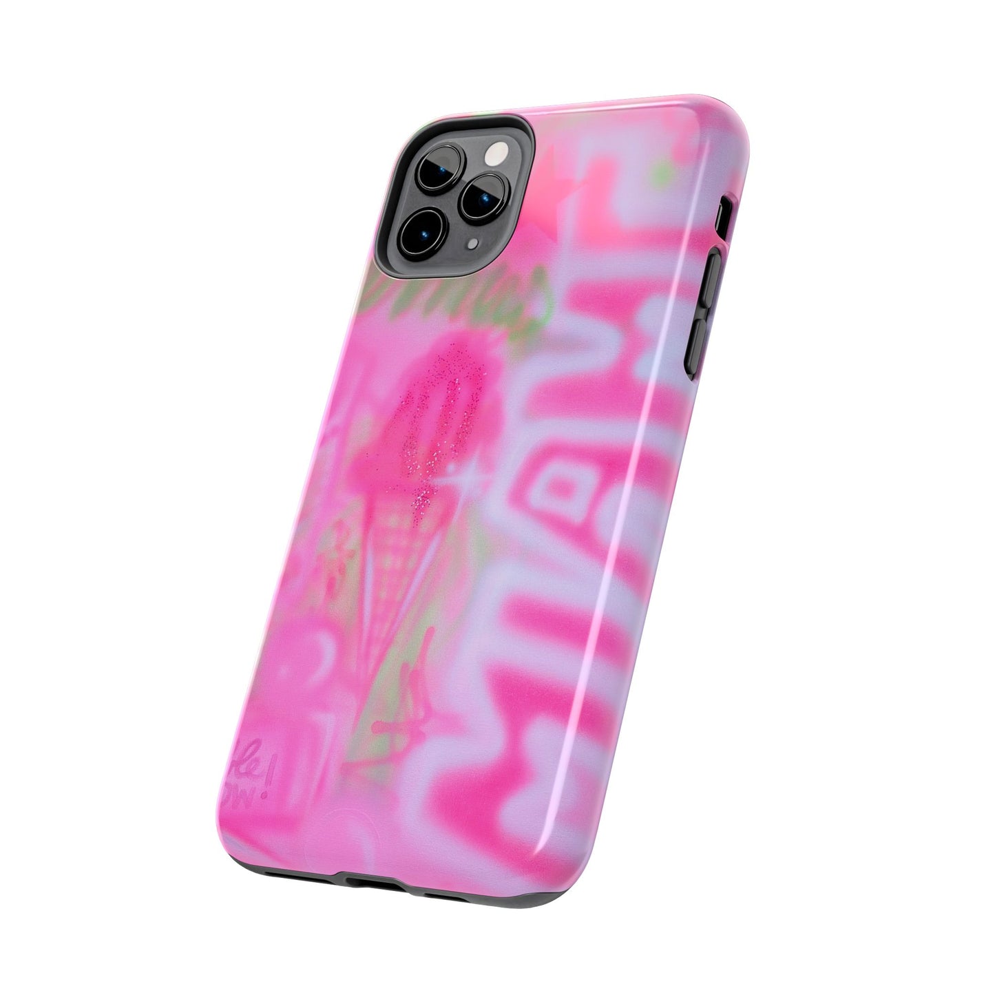 "sunset sorbet" airbrush iPhone case