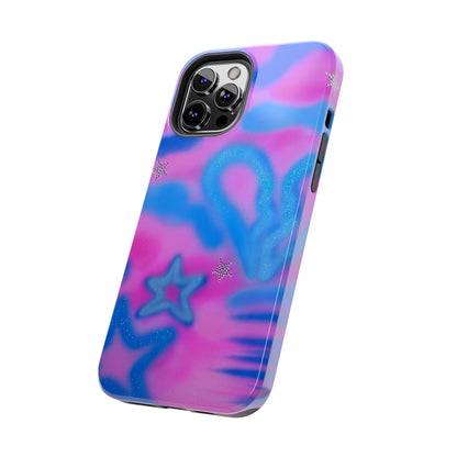"blue camo" airbrush iPhone case