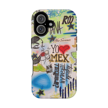 MagSafe "salted lime" airbrush iPhone case