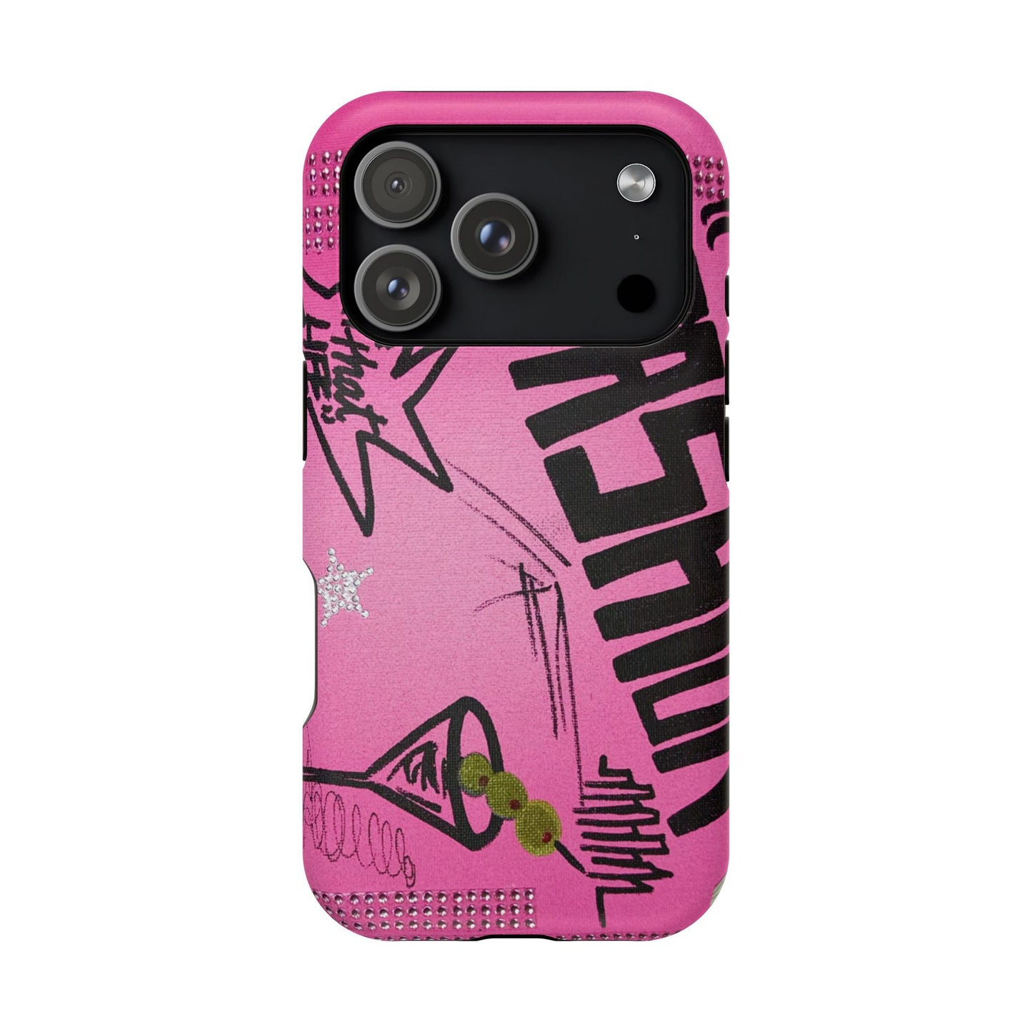 MagSafe "high fashion pt. 2" airbrush iPhone case