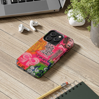 "out of luck" airbrush iPhone case