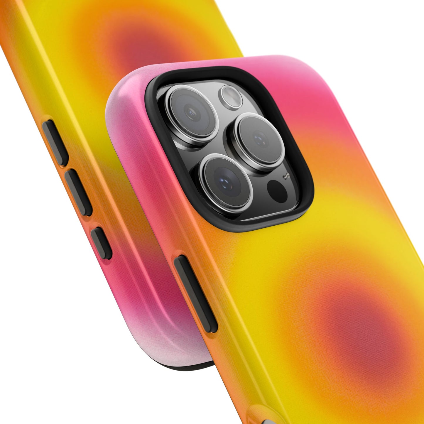 "pink lemonade aura" airbrush iPhone case