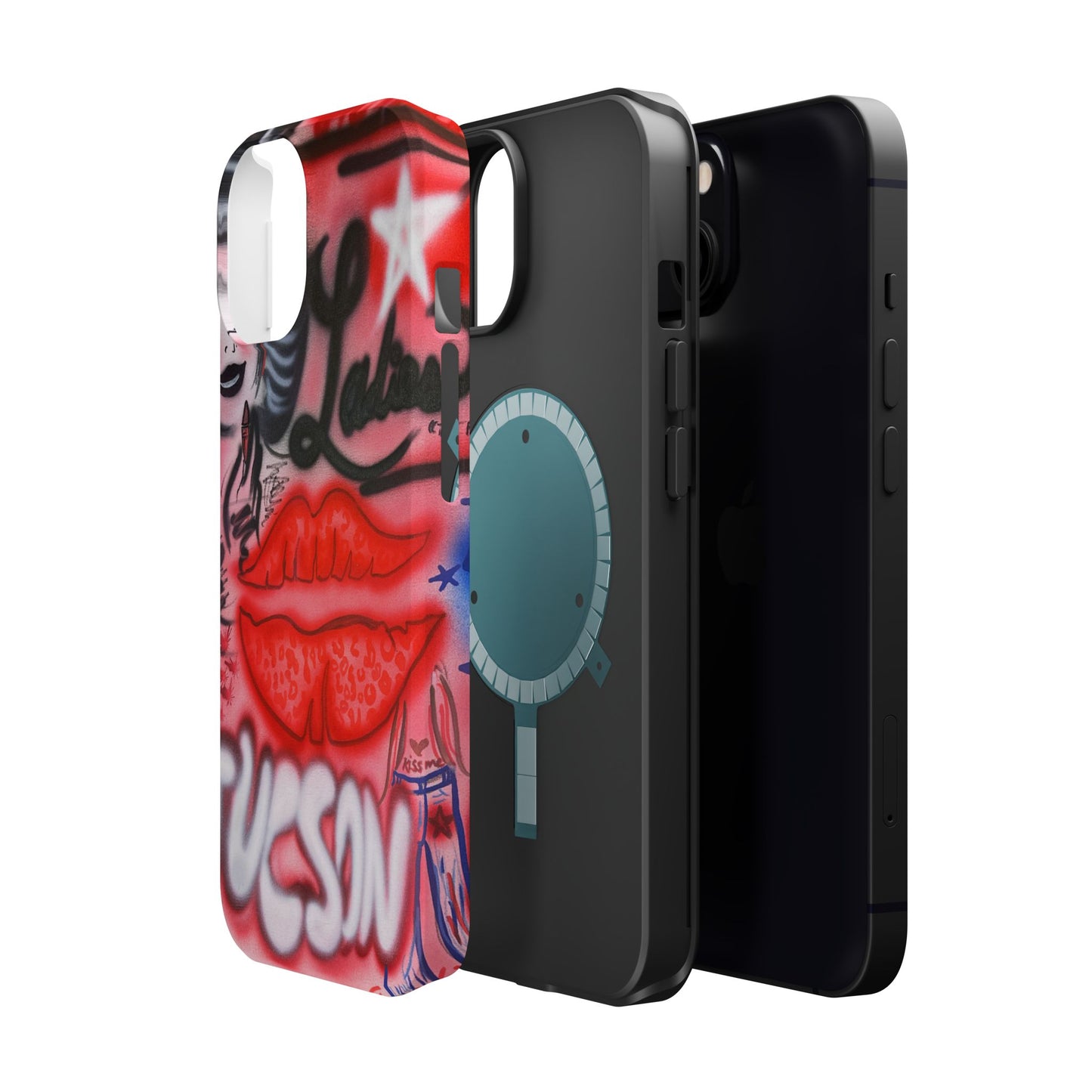 MagSafe "tucson, az" airbrush iPhone case