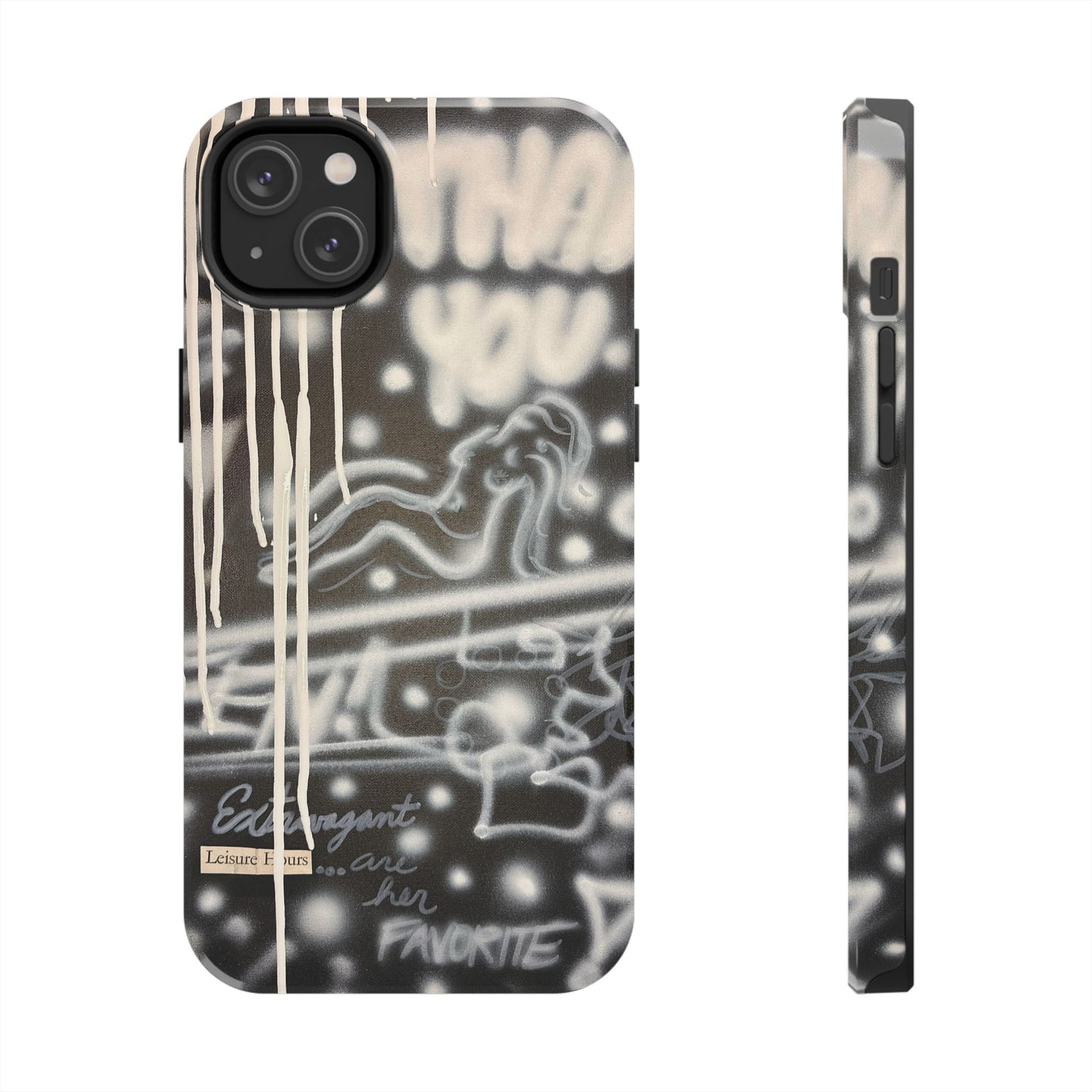 "extravagant leisure" airbrush iPhone case