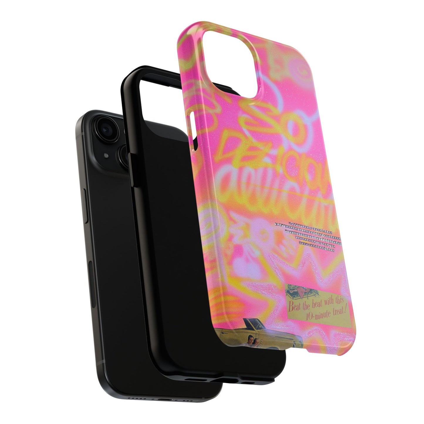 "so delicious" airbrush iPhone case
