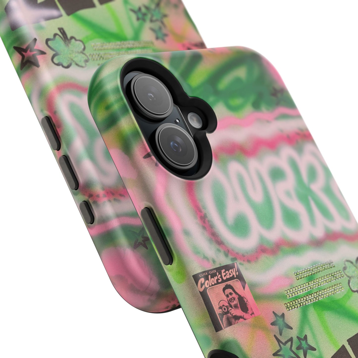 MagSafe "so lucky" airbrush iPhone case