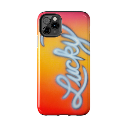 "lucky" airbrush iPhone case