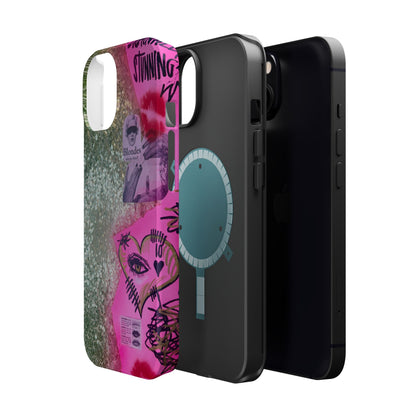 MagSafe "glitter gloss" airbrush iPhone case