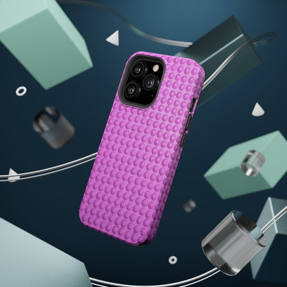 MagSafe "pink studs" airbrush iPhone case