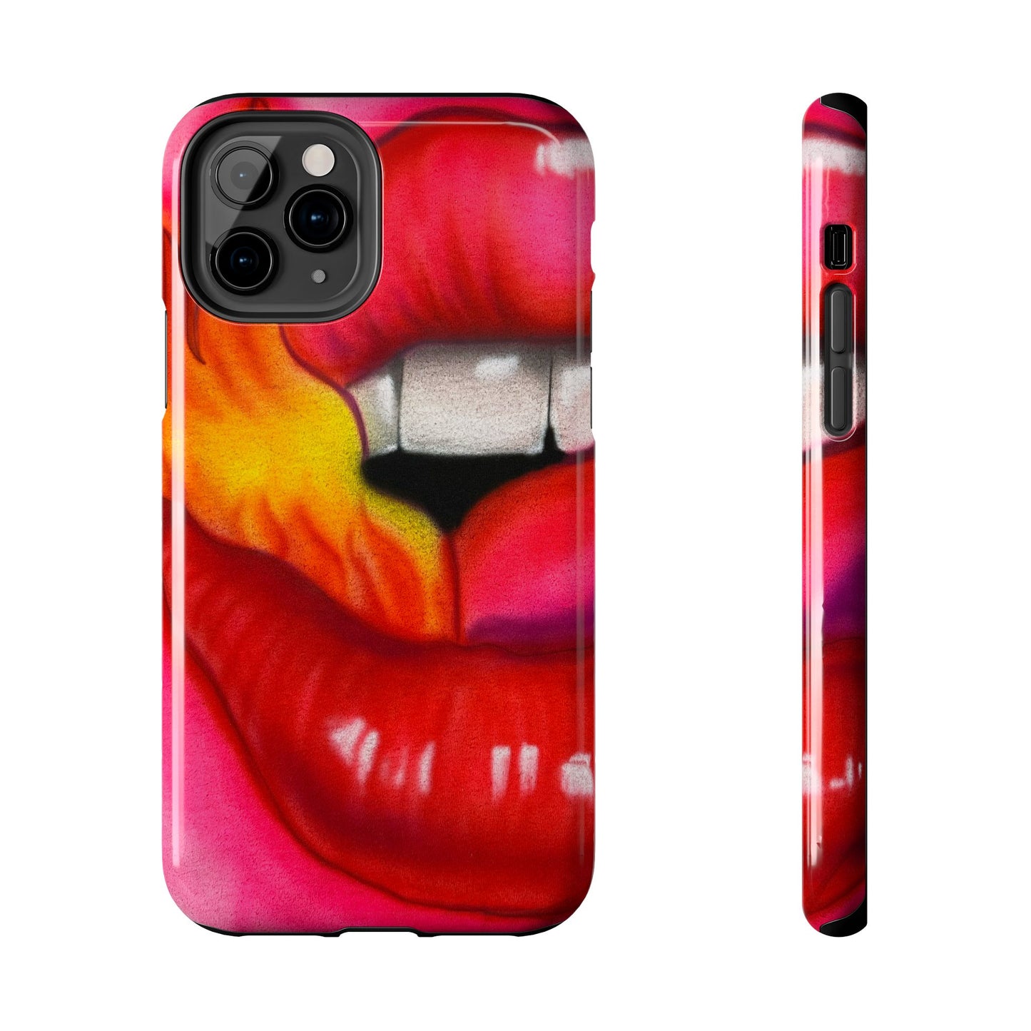 "flaming lips pt. 2" airbrush iPhone case
