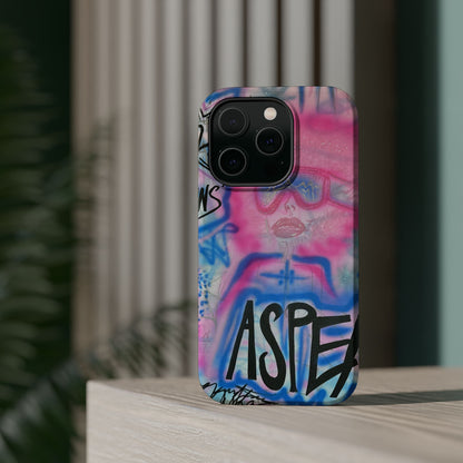 MagSafe "aspen aspirations" airbrush iPhone case