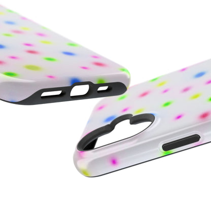 MagSafe "birthday cake polka dot" airbrush iPhone case