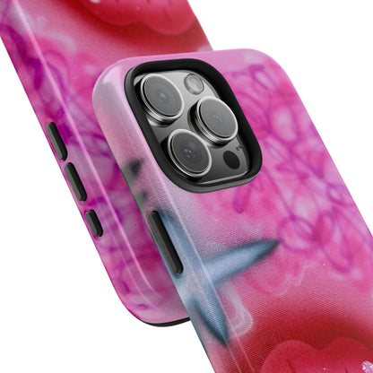 "glitter aura" airbrush iPhone case