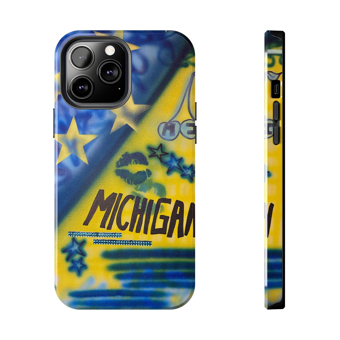 "ann arbor, michigan" airbrush iPhone case