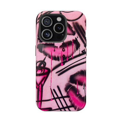 MagSafe "glossy pout" airbrush iPhone case