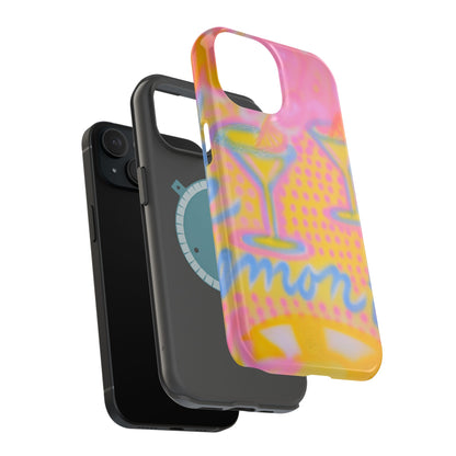 MagSafe "lemontini" airbrush iPhone case