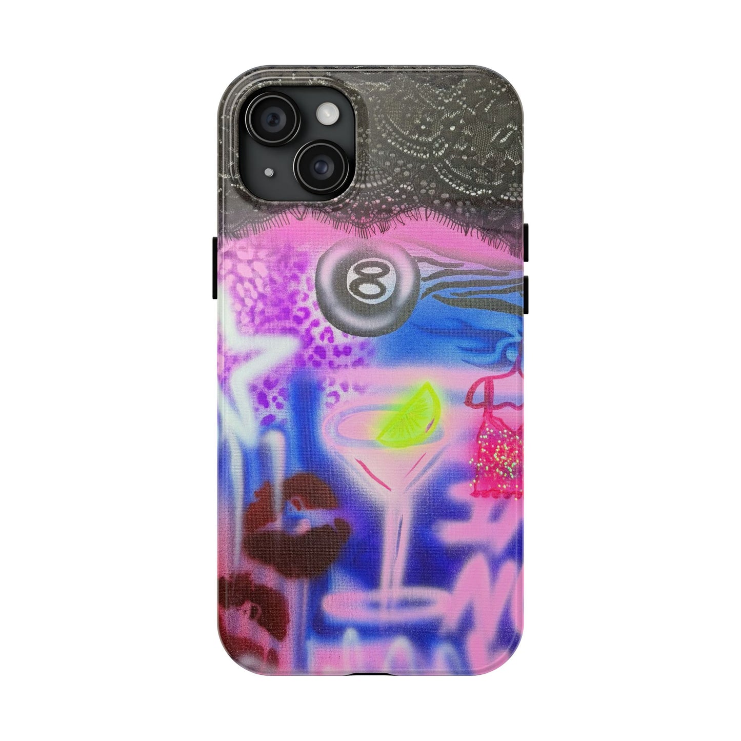 "dream life" airbrush iPhone case