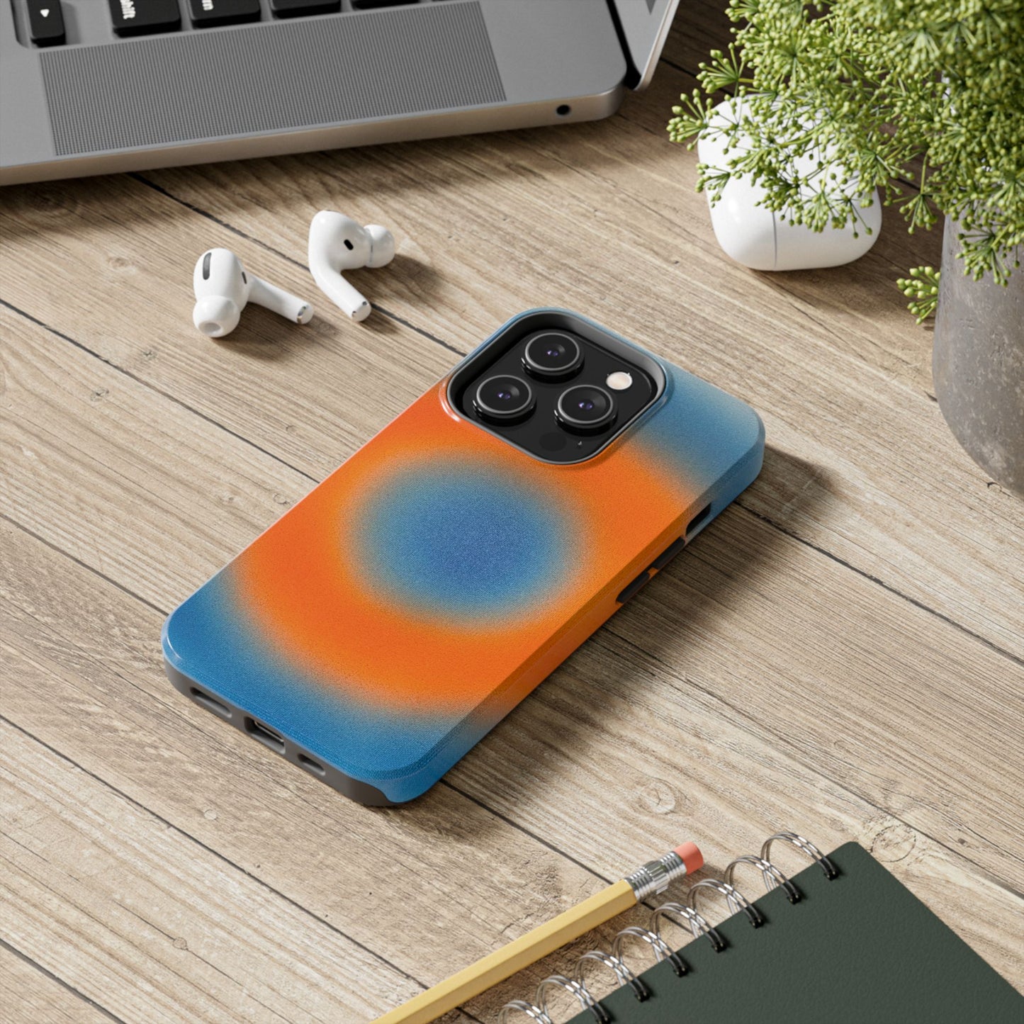 "citrus sky" aura airbrush iPhone case