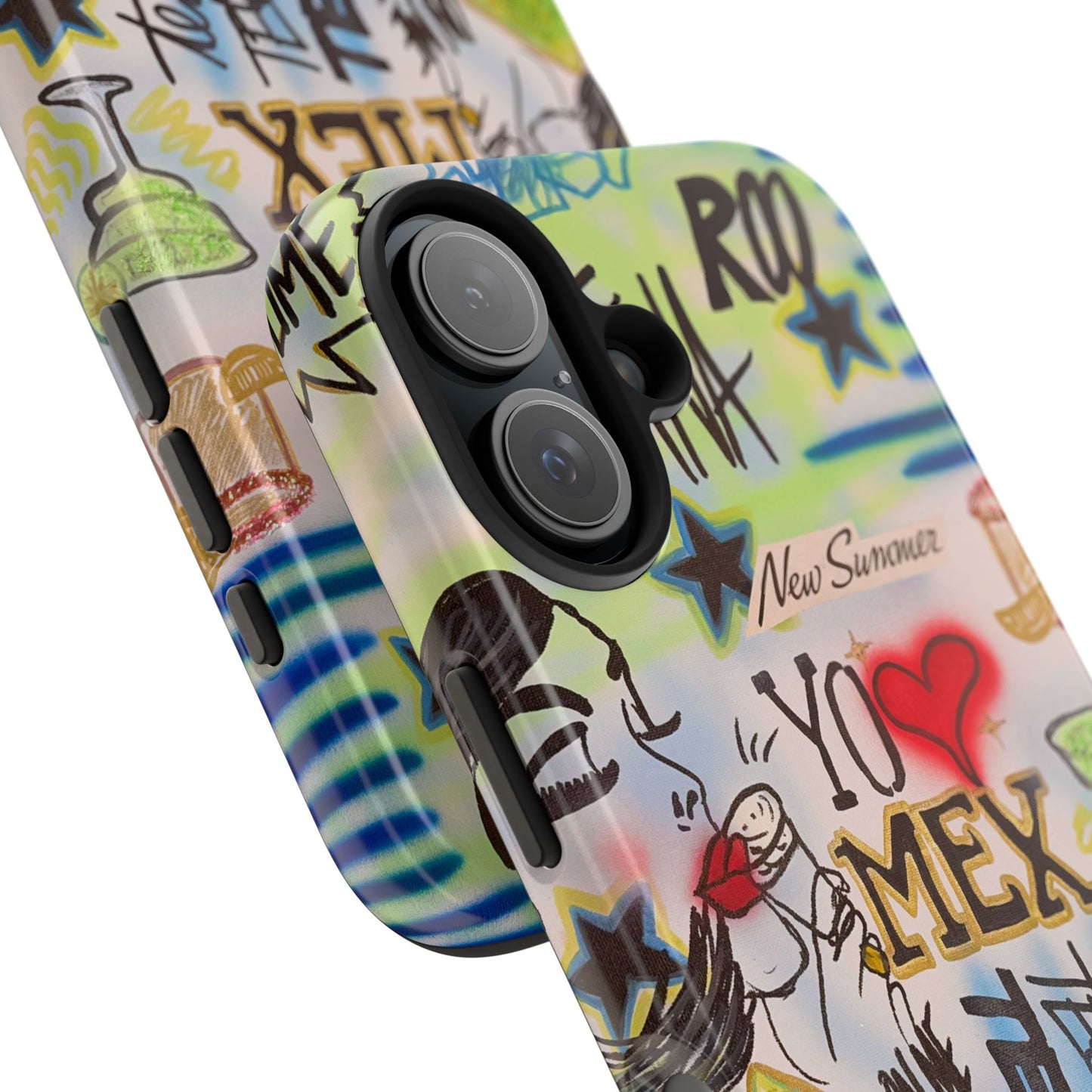 "salted lime" airbrush iPhone case