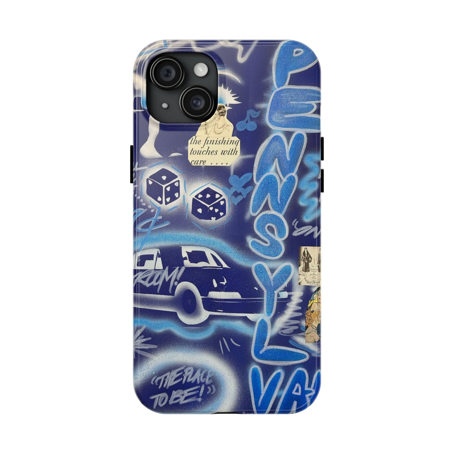 "state college, pa" airbrush iPhone case