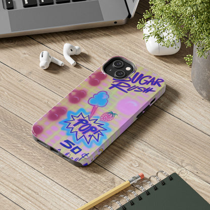 "sugar rush" airbrush iPhone case