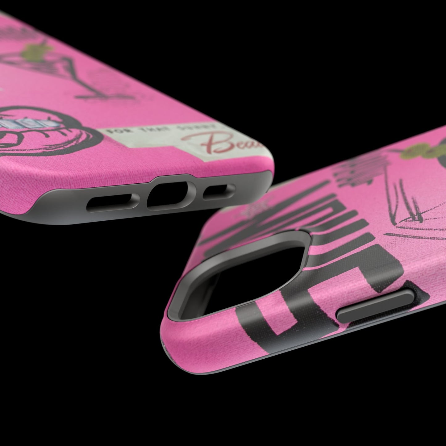 MagSafe "high fashion" airbrush iPhone case