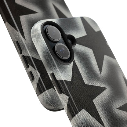 "chrome stars" airbrush iPhone case