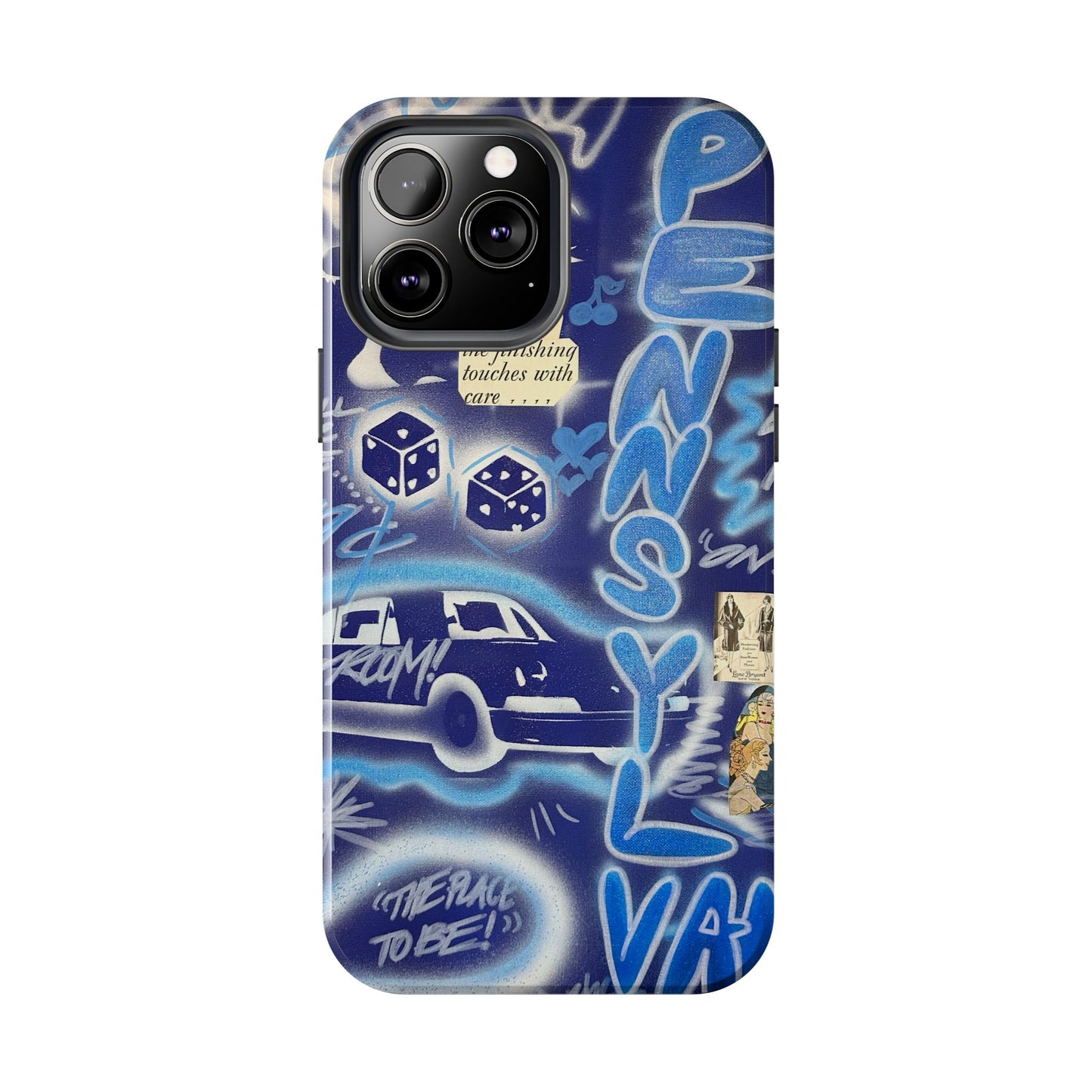 "state college, pa" airbrush iPhone case