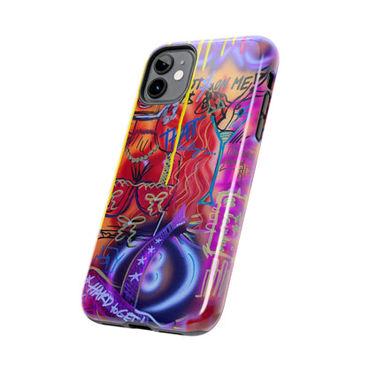 "shots on me" airbrush iPhone case