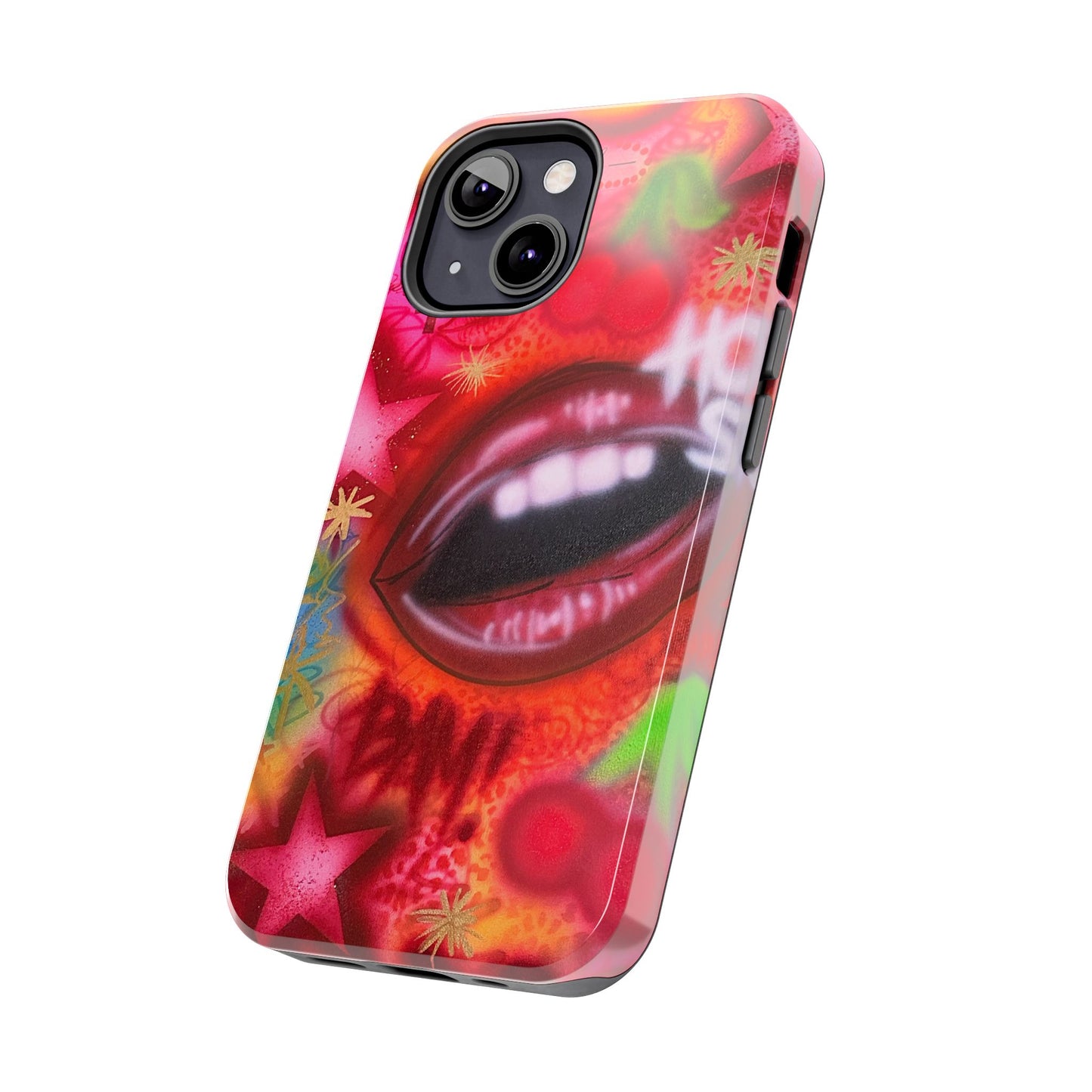 "hot stuff" airbrush iPhone case