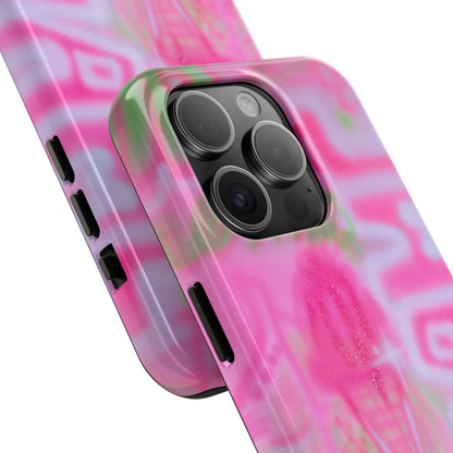 "sunset sorbet" airbrush iPhone case
