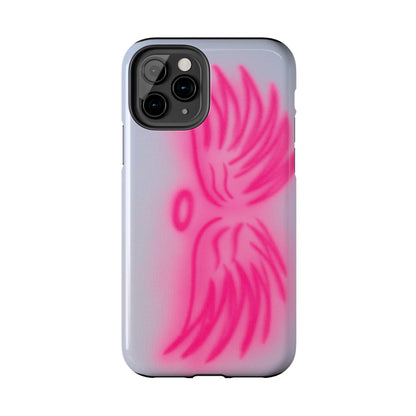 "angel wings" airbrush iPhone case
